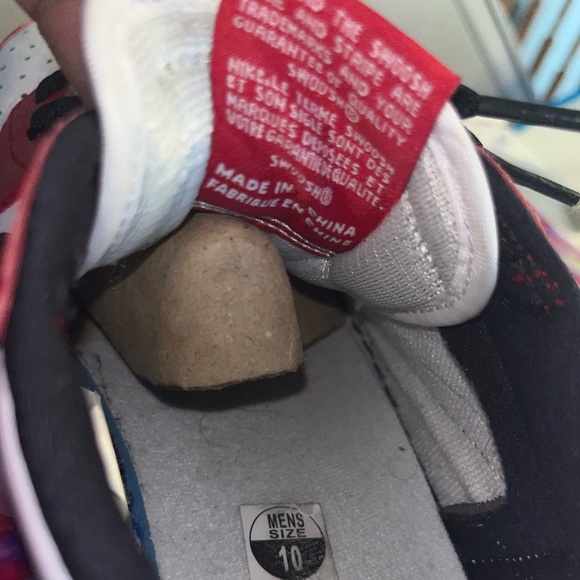 Authentic Nike OG Chicago Jordan 1 Red Black White Size 10 - Picture 9 of 13